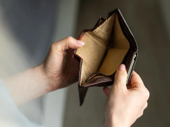 empty wallet